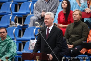 Мэр Москвы поздравил москвичей 