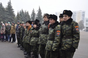 Ребята побывали в настоящей войсковой части и окунулись в армейскую жизнь