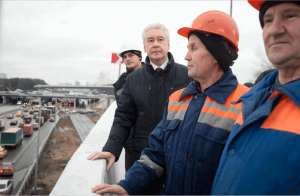 Мэр Москвы Сергей Собянин рассказал, что пропускная способность развязки МКАД с Ленинским проспектом выросла на 25-30%