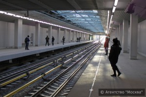 Надземный пешеходный переход откроется между платформой ЗИЛ и Автозаводской улицей Даниловского района