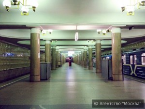 Вестибюль станции метро Ясенево