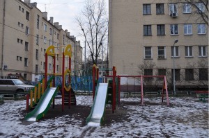 Детские площадки на улице Шухова