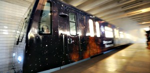 «Космический поезд»  на Таганско-Краснопресненской линии метро