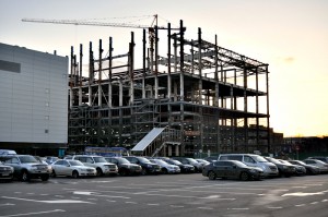 Строительство на территории бывшего завода имени Лахичева