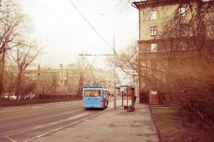 Троллейбус в Даниловском районе