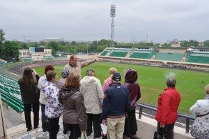Посетители ТЦСО Даниловского района на стадионе Торпедо