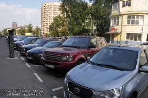 Автомобильная парковка в Даниловском районе