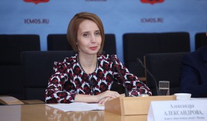 Председатель Комитета общественных связей Москвы - Александра Александрова