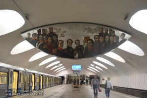 Вестибюль одной из станций метро