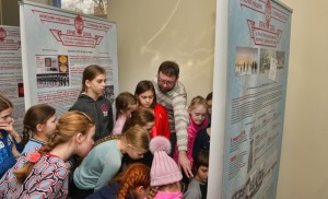 Экспозиция Музея Хоккея в ледовом комплексе «АСК» в Санкт-Петербурге