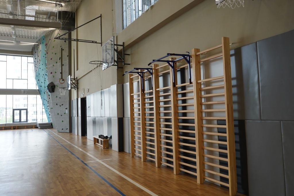 Учеников пригласили к сдаче ГТО в школе №1257. Фото: Анна Быкова, «Вечерняя Москва»