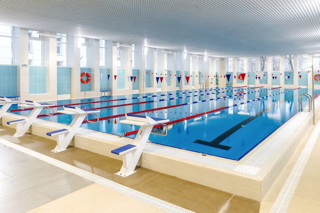 Спортивный объект с бассейном «Москворечье» открыли в Даниловском районе. Фото: Департамент спорта города Москвы