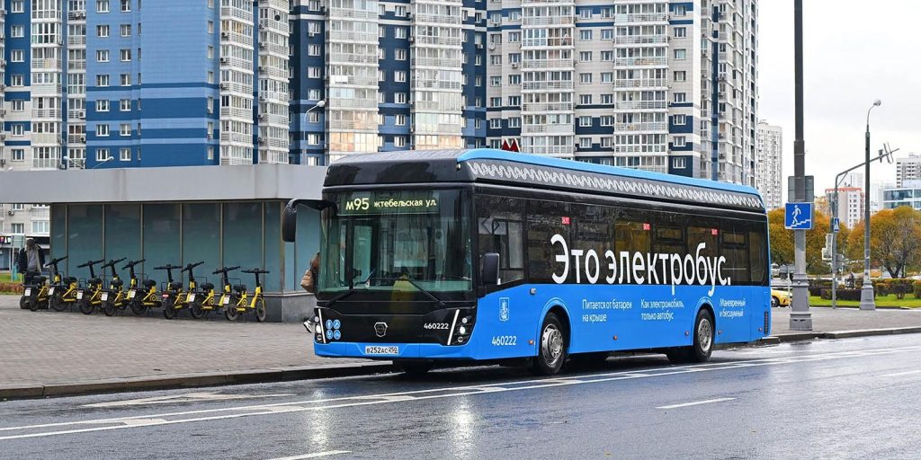 Ночную зарядку для электробусов начали тестировать в Даниловском районе. Фото: пресс-служба Департамента транспорта и развития дорожно-транспортной инфраструктуры города Москвы