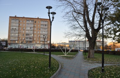 В Даниловском районе в рамках городской программы благоустроили сразу несколько улиц