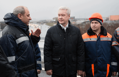 Сергей Собянин сообщил, что реконструкция Можайского шоссе в Москве завершена