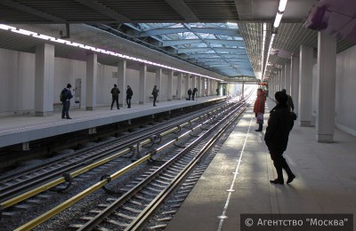 Надземный пешеходный переход откроется между платформой ЗИЛ и Автозаводской улицей Даниловского района