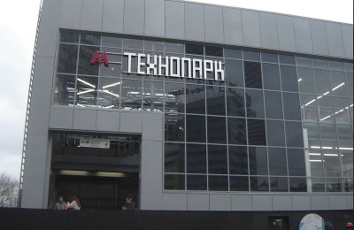 Станция метро Технопарк, которую снабжает электричеством подстанция Автозаводская