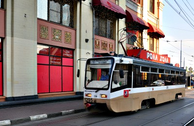 Трамвайные пути в Даниловском районе
