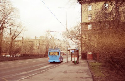 Троллейбус в Даниловском районе