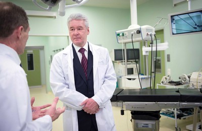 Собянин открыл корпус нейрохирургии в Боткинской больнице