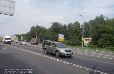 Движение на дороге в Даниловском районе