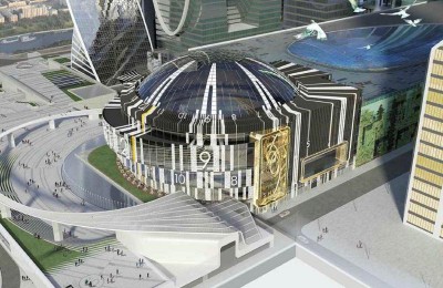 Проект концертного зала в Москва-Сити