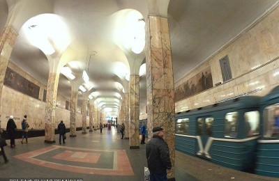 Станция метро "Автозаводская" в Даниловском районе