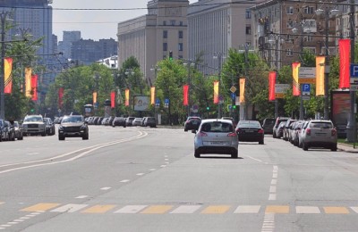 Праздничные билборды появятся в Москве к майским праздникам
