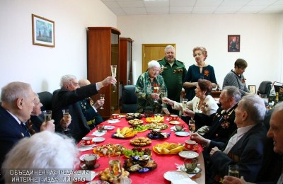 Встреча ветеранов в военкомате Даниловского района