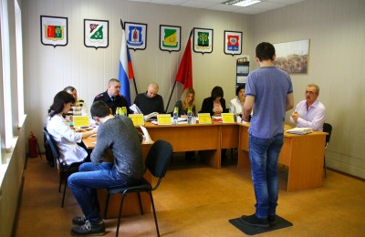 Заседание призывной комиссии в Даниловском районе