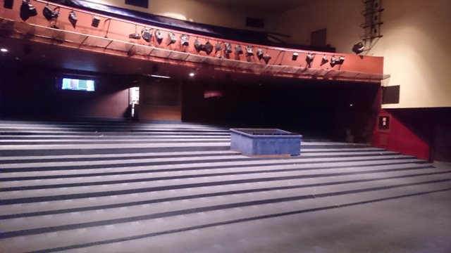 Большой зал "Театриума" на реконструкции