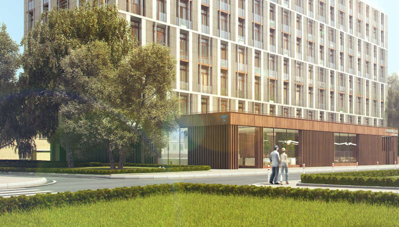 Проект комплекса апартаментов в Даниловском районе