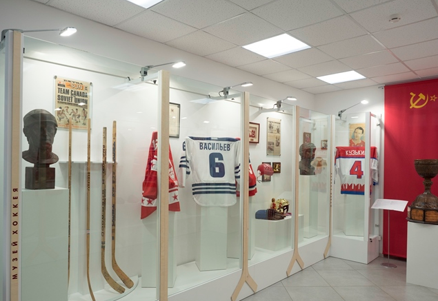 Выставка о хоккейном противостоянии СССР и Канады