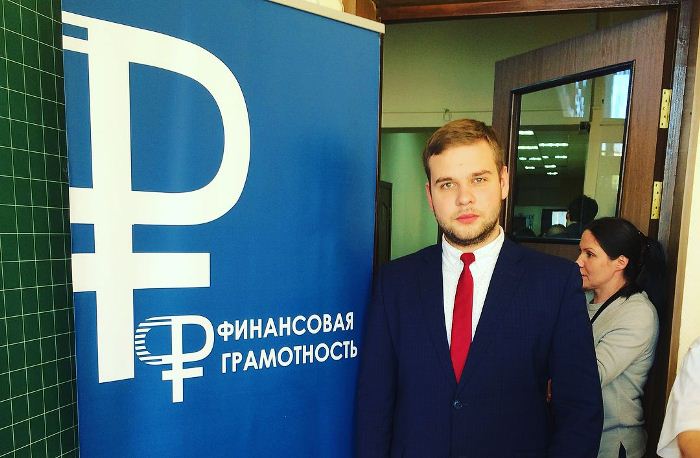 Член молодежной палаты Даниловского района Виктор Ленберг