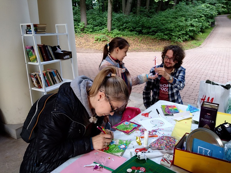 библиотека Даниловского района организовала мероприятие для детей и взрослых