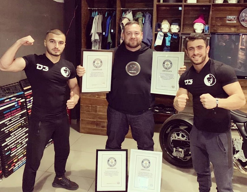 рекорд Гинесса Манвел Мамоян