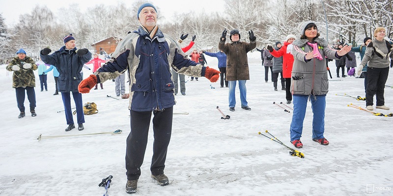 "Московское долголетие", фестиваль, зима
