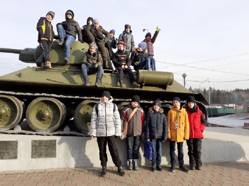 Школа №630, музейный комплекс «История танка Т–34», экскурсия