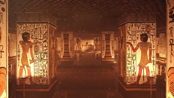 библиотека № 163, гробница Нефертари, Древний Египет, история, встреча 4