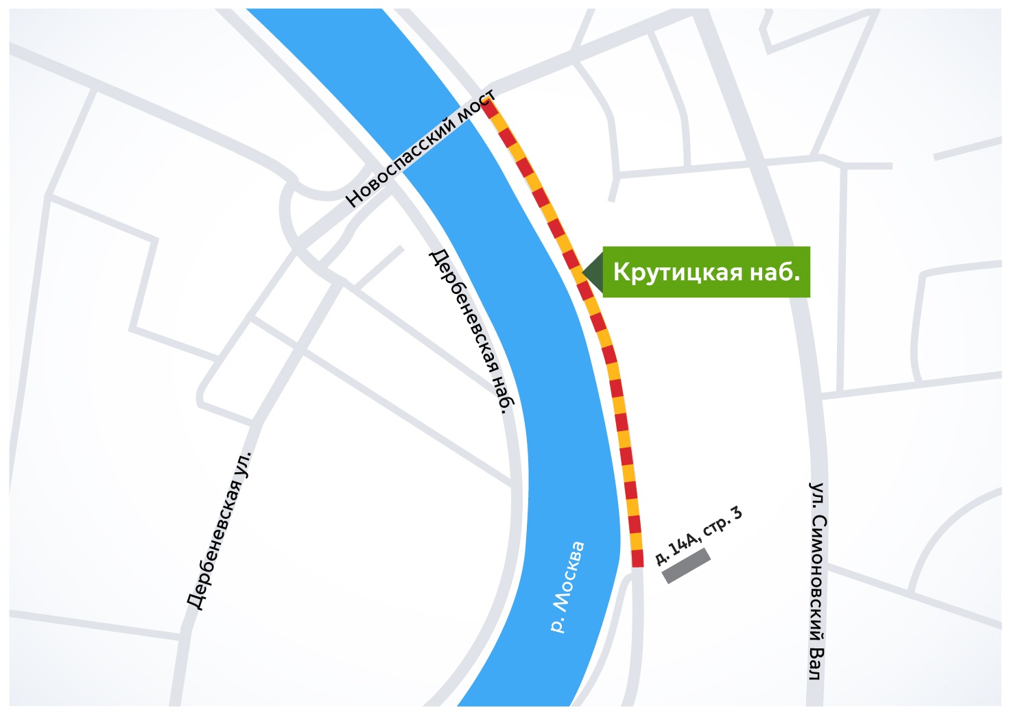 Реконструкция крутицкой набережной проект