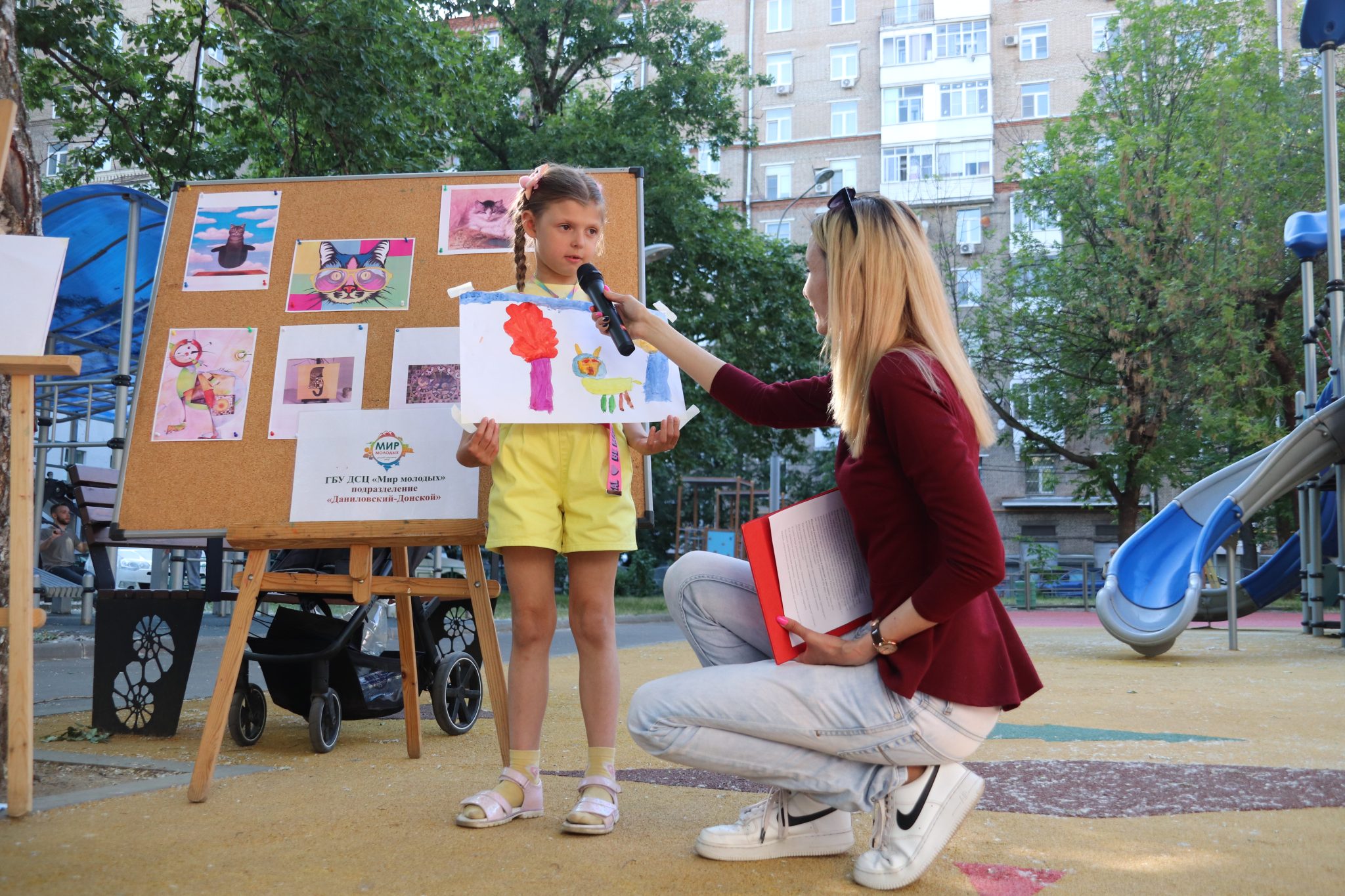 Праздник города рисунки детей