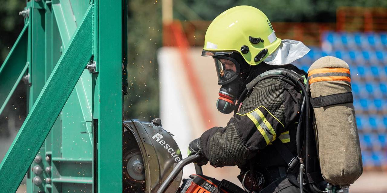 В Пожарно-спасательном центре определили лучшего начальника караула. Фото: Управление по ЮАО Департамент