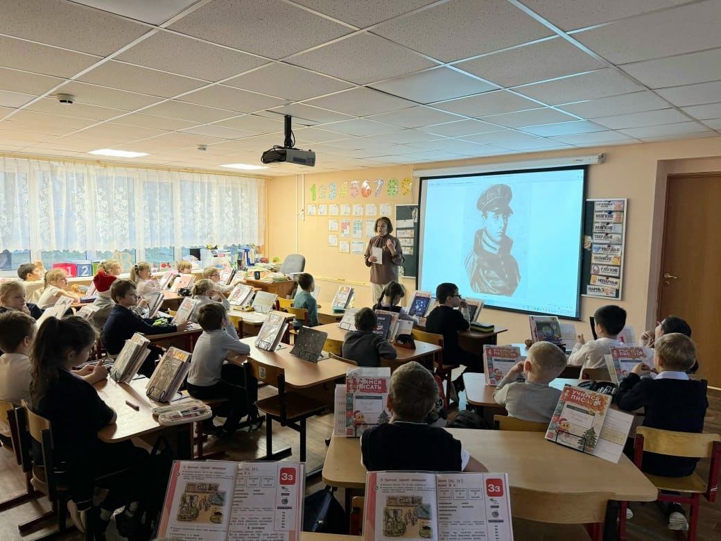 Музейный урок «Великая сила слова» прошел в школе №1257. Фото: страница школы №1257 в социальных сетях