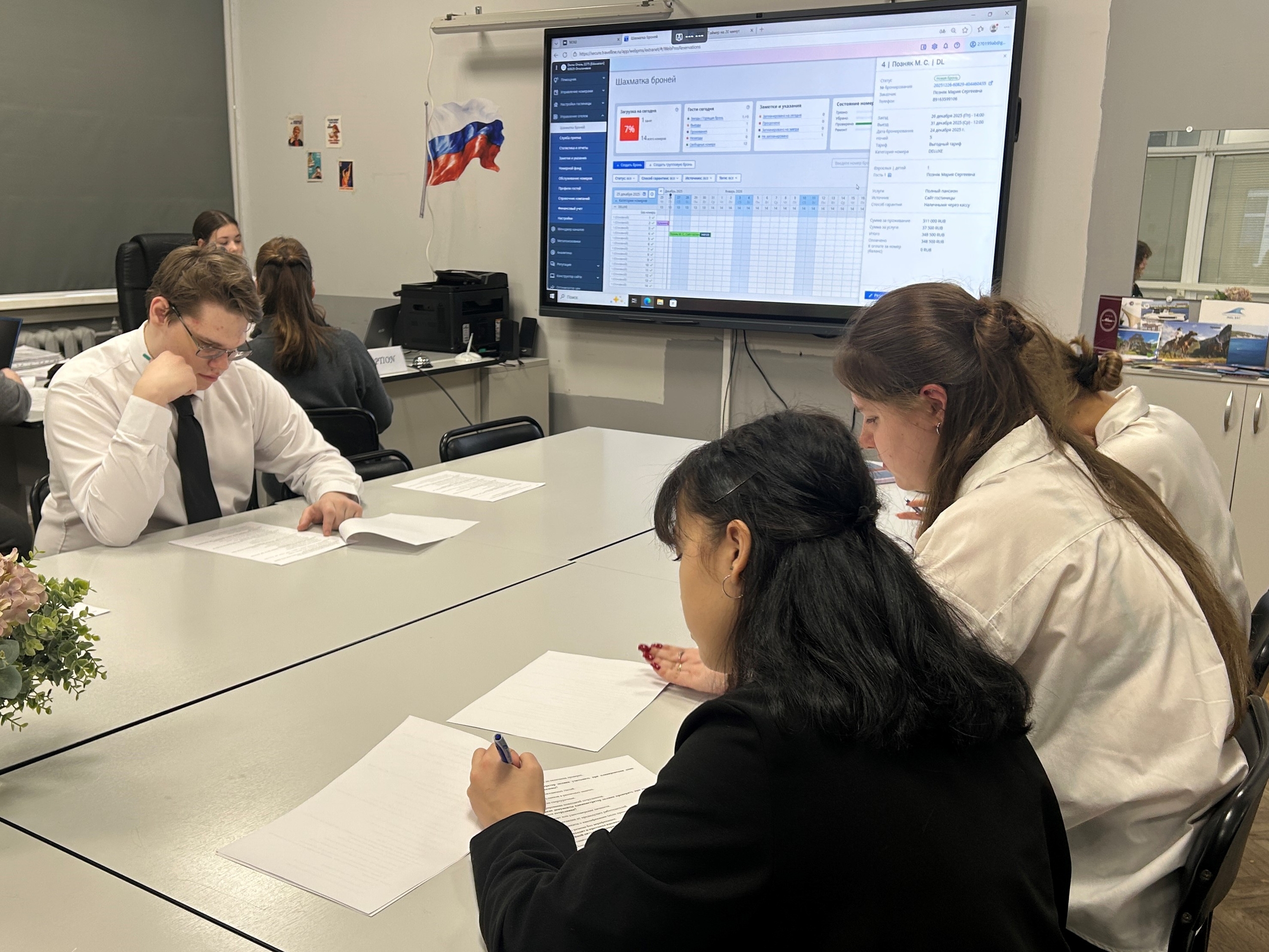 Студенты Технологического колледжа №34 сдали квалификационный экзамен. Фото: страница Технологического колледжа №34 в социальных сетях